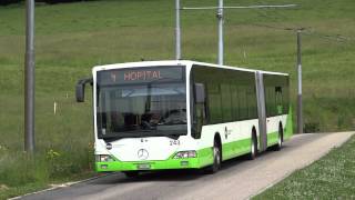 Mercedes Citaro 243 La Chaux de Fonds [upl. by Sldney]