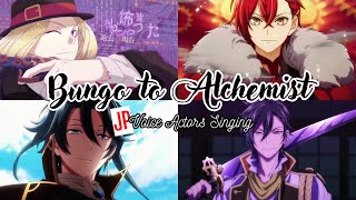 Bungou to Alchemist Characters Singing JPVAseiyuus 1 [upl. by Nyllij799]