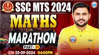 SSC MTS Maths Marathon Class 2024  SSC MTS Maths Classes 2024 By Rahul Teotia Sir [upl. by Eicnarf581]