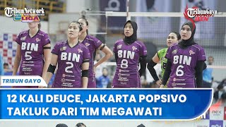 HASIL FINAL FOUR PROLIGA 2024 12 Kali Deuce Jakarta Popsivo Takluk dari Tim Megawati di Set Kedua [upl. by Busch]