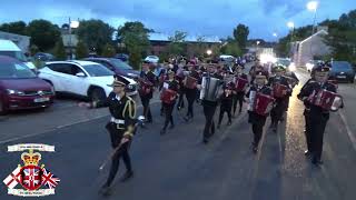 Ballinamallard Accordion Band Full Clip  Their Own Parade 2024 [upl. by Jorrie]