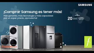 Neveras Samsung en Falabella [upl. by Htur]