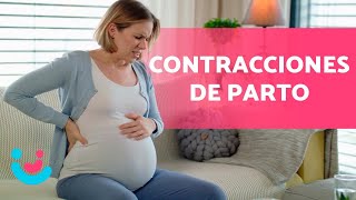 Cómo reconocer las CONTRACCIONES de PARTO 😖🤰🏻 Síntomas y Falsas Contracciones [upl. by Ladnek]