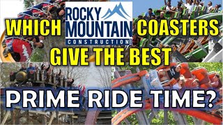 Which RMC Coasters Give the BEST Prime Ride Time [upl. by Ehctav]