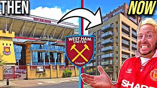 Man Utd Fan Explores UPTON PARK 🤔 SAD Disappearance of the ICONIC WEST HAM STADIUM [upl. by Lilithe]