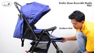 Labeille 9031 Stroller Ocean Reversible Handle [upl. by Goldi]