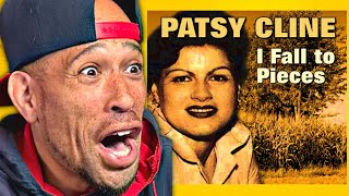 Rapper FIRST time REACTION to Patsy Cline  I Fall To Pieces OMG [upl. by Leno]