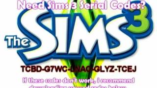 Serial Code Sims 3 WORKING also Ambitions Serial [upl. by Eissim]