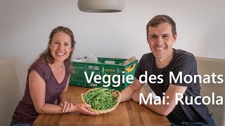 So schmeckt Rucola Salat am besten  Veggie des Monats Mai von beVegt [upl. by Mccord]