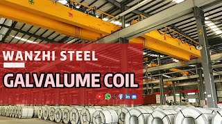 【Galvalume Steel Coil】Production Line Aluminum and zinc [upl. by Elagiba]