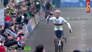 Cyclocross Mathieu van der Poel recovery ride in Loenhout analysed [upl. by Jacintha]