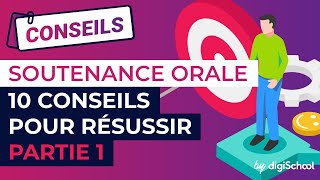 Soutenance orale  dix conseils pour réussir partie 1 [upl. by Zilber]