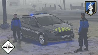 GTA 5  LSPDFR  GENDARMERIE  FORD FOCUS ST  PATROUILLE 67  IVRE EN SERVICE [upl. by Weasner]