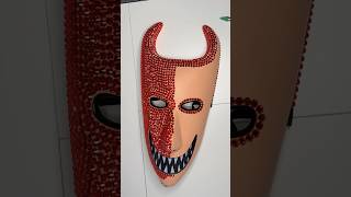 Bedazzling The Nightmare Before Christmas Masks halloween [upl. by Garrek]