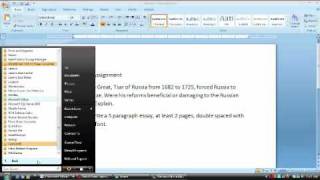 How to Write an Essay Step 2 Preparing Your MS Word Document [upl. by Groh286]