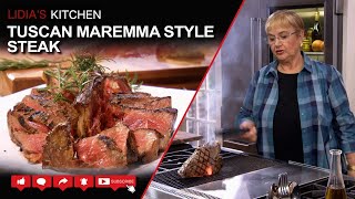 Tuscan Maremma Style Steak Recipe [upl. by Witte829]