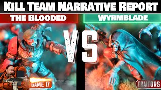 Wyrmblade VS Traitor Guard  Cinematic Warhammer 40k Kill Team Battle Report  Game 17 [upl. by Derek306]