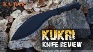 Kabar Kukri Knife Review  OsoGrandeKnives [upl. by Myrtia85]