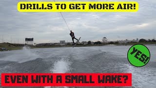 How to get more air on your wakeboard Even with a small wake [upl. by Liahkim]