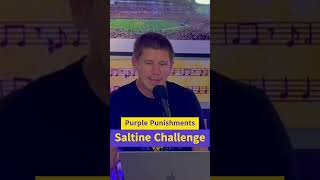 Purple Punishments Saltine Challenge skol vikings purplepunishments shorts youtuber podcast [upl. by Hecht]