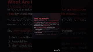 Node Modules nodejs trending interview shorts programming developer react javascript [upl. by Maharba]