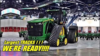 Deere 9RX 830 Launch is READYGetting on public exhibition    180L900 Hp [upl. by Goldstein]