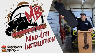 Mud Busters Mud Lite Install XP 1000 [upl. by Droc]