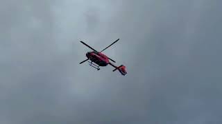 Devon Air Ambulance GDAAS HLE70 Landing At Derriford Hospital Plymouth 230424 [upl. by Vary]