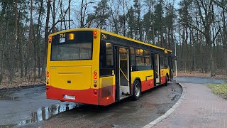 Jelcz M121I4 734 KM Łomianki  linia 3 [upl. by Pontus173]