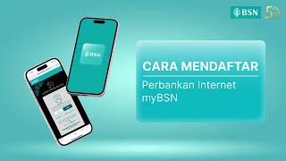 myBSN Perbankan Internet myBSN Cara Mendaftar [upl. by Aiseneg]