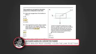 MCAT Chemistry⧸Physics Selected Curvesetter [upl. by Eanerb848]