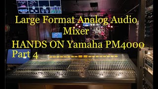 Introduction to Large format analog audio mixers part 4 [upl. by Nelon]