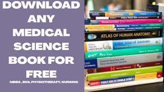 How to download free medical books Download any medical book in PDF [upl. by Arron]