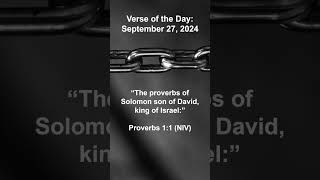 Ambassador in Chains  Verse of the Day  September 27 2024 verseoftheday [upl. by Hunger]