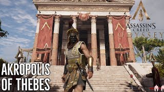 ASSASSINS CREED ODYSSEY GAMEPLAY  Akropolis of Thebes PS4 XBOX ONE [upl. by Edmon25]