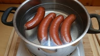 Horse Sausage Review Pferdebockwurst [upl. by Hanaj]