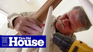 How to Replace a Stair Railing  This Old House [upl. by Durant]