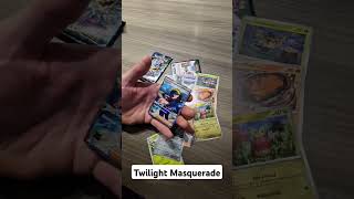 Opening the packsPokemon Twilight Masquerade p8 [upl. by Fergus537]