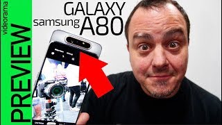 Samsung Galaxy A80 con cámara GIRATORIA [upl. by Baldwin774]