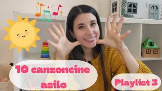 10 CANZONI PER BAMBINI che si cantano in ASILO NIDO e SCUOLA DELL’INFANZIA [upl. by Ailati]