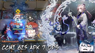 Arknights CC2 Permanent Map Immortal Hall 625 Points AFK Run 7 OPs [upl. by Gnni]