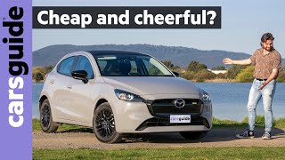 2024 Mazda 2 review Updated Toyota Yaris and Suzuki Swift rival keeps city hatch and sedan alive [upl. by Malcolm]