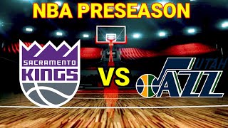 Sacramento Kings vs Utah Jazz  2023 NBA PRESEASON LIVE SCORE [upl. by Ahsienyt]