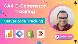 How to Setup ECommerce Tracking for GA4  GA4 ECommerce ServerSide Tracking With GTM for Shopify [upl. by Sikorski]