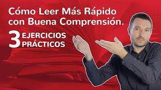 🚀 Cómo Triplicar tu Velocidad Lectora y Comprender el 100 3 EJERCICIOS PRÁCTICOS 📚 [upl. by Ardnalak]