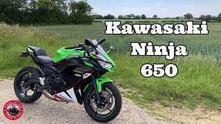 2021 Kawasaki Ninja 650 KRT With Akrapovic Exhaust Test ride Great bike for new riders [upl. by Germaun]