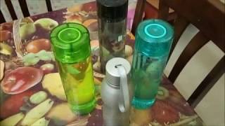 WaterBottle amp Flask cleaning method Simple easy routine [upl. by Adnilak]