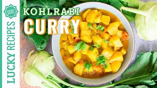 Dieses Curry schmeckt eurer ganzen Familie  Vegetarische Rezepte  Kohlrabi Rezepte [upl. by Amarillas]