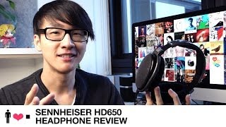 Sennheiser HD650 Full Size Desktop Headphones Review [upl. by Corbie]