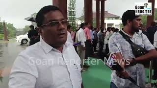 Goan Reporter News MLA Venzy Viegas comments on Another Int Flight about to Shift to Mopa Airport [upl. by Ailiec]